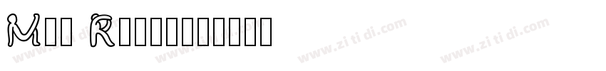 Mga Regular字体转换